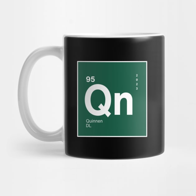 Quinnen Williams NY Jets Player Periodic Table Element by Sleepless in NY